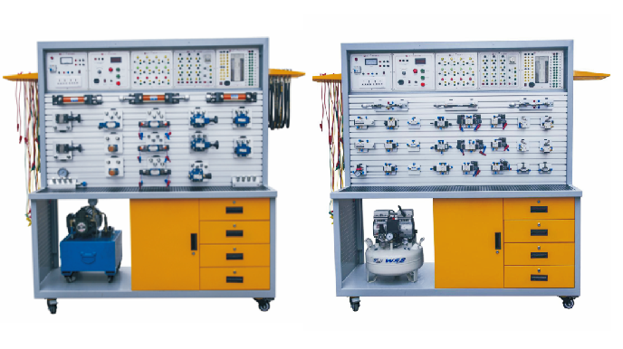 亞龍YL-381B型PLC控制的液壓與氣動綜合實訓(xùn)裝備